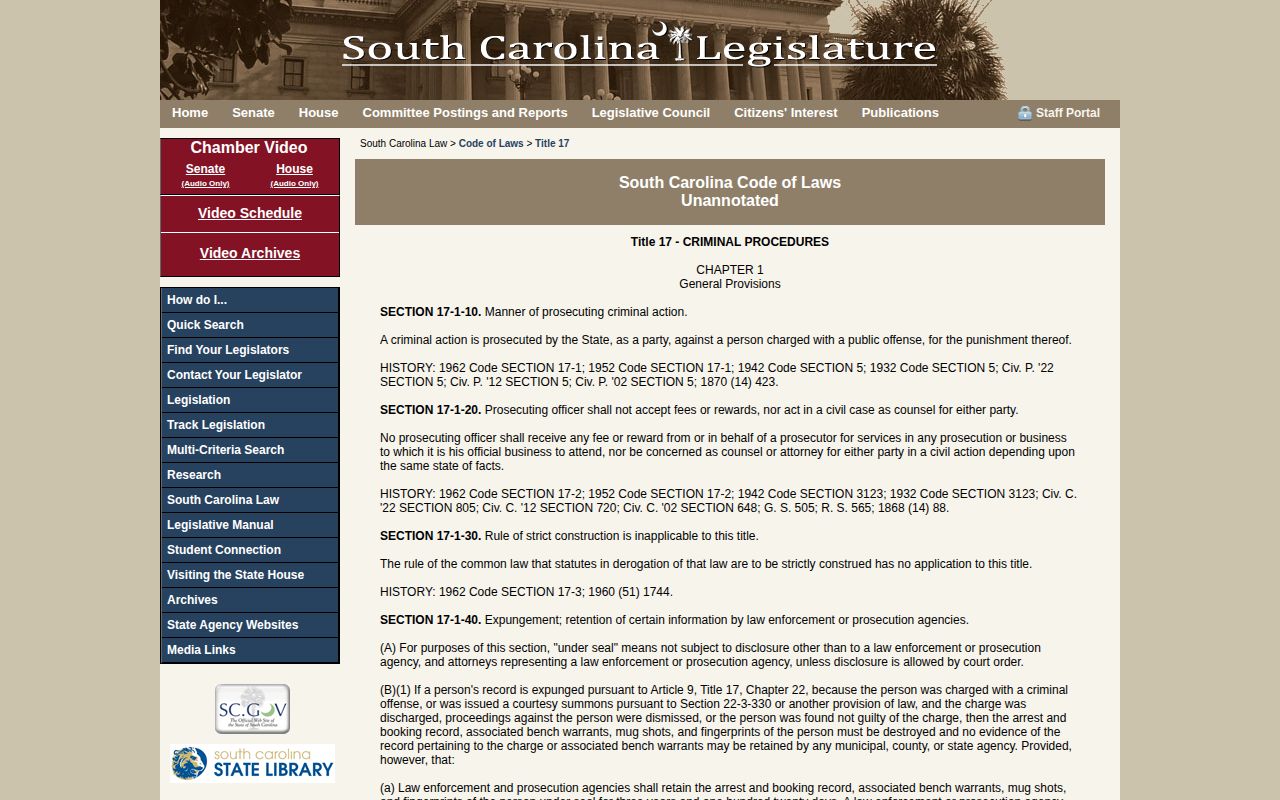 South Carolina mugshot publication and removal law source for Greenville County records